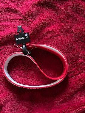 BodyRage Red Studded Belt